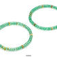 Green Strawberry Quartz Energy Bracelet