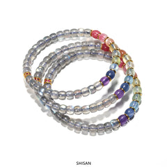 Multicolored Moonstone Energy Bracelet