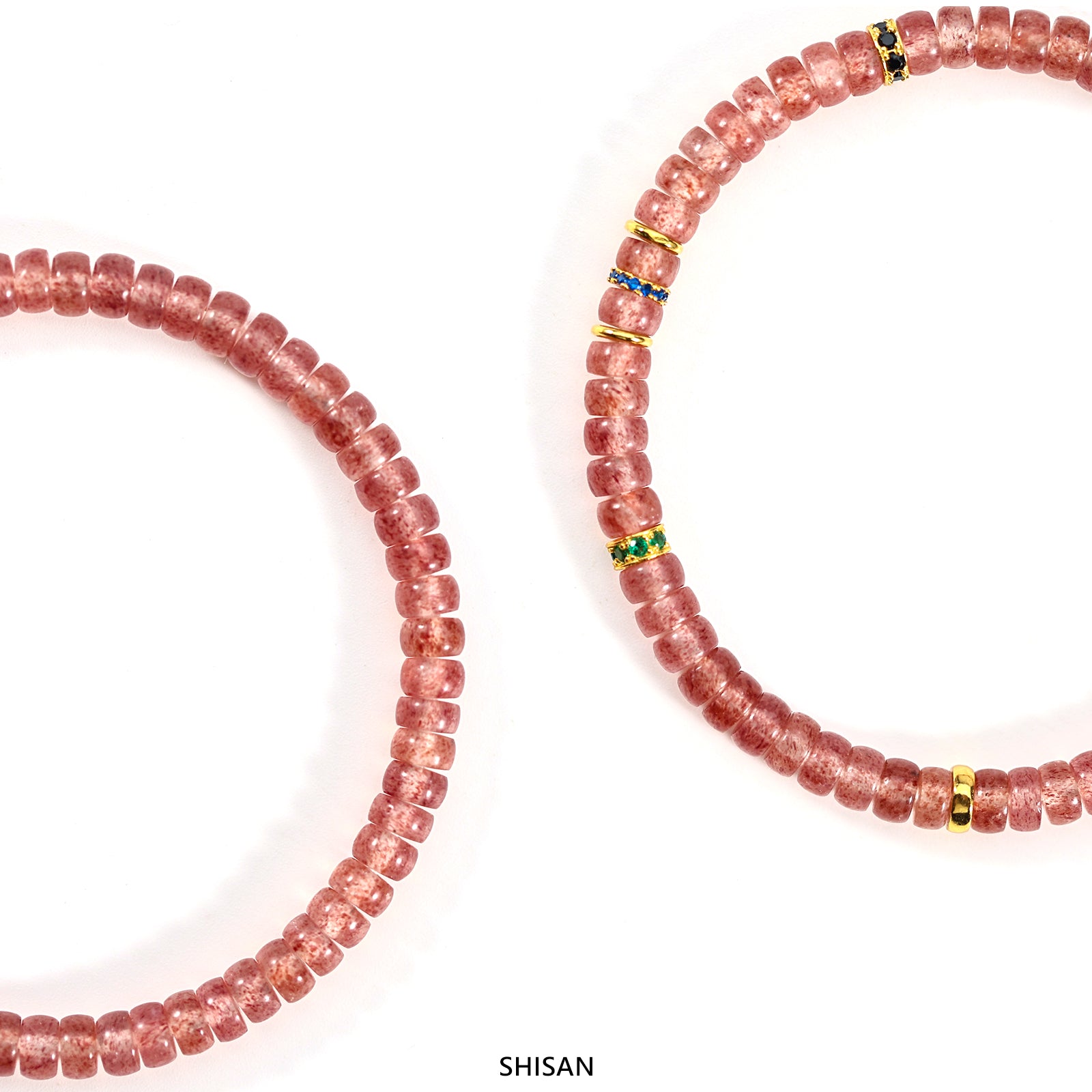 Strawberry Quartz Energy Bracelet