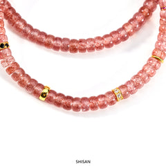 Strawberry Quartz Energy Bracelet